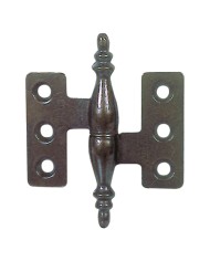 CERNIERA BAROCCO mm.40x40 - pz.2 SX ott.lucido